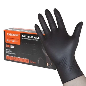 6 mil Disposable Nitrile Gloves, Heavy Duty Disposable Glove, Cooking Gloves,... - Picture 1 of 2