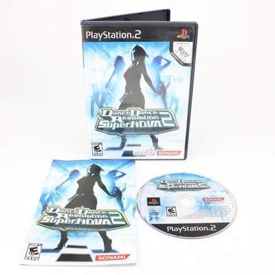 Dance Dance Revolution Super Nova 2 Sony PlayStation 2 PS2 CIB - Image 1 of 3