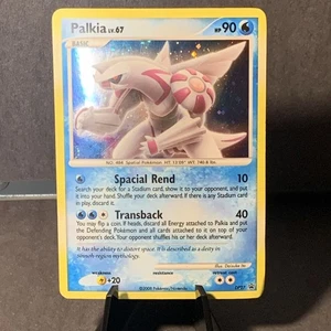 Pokemon Juego de Cartas Coleccionables Palkia DP27 Diamante y Perla Promociones Holo HP Daño - Imagen 1 de 2