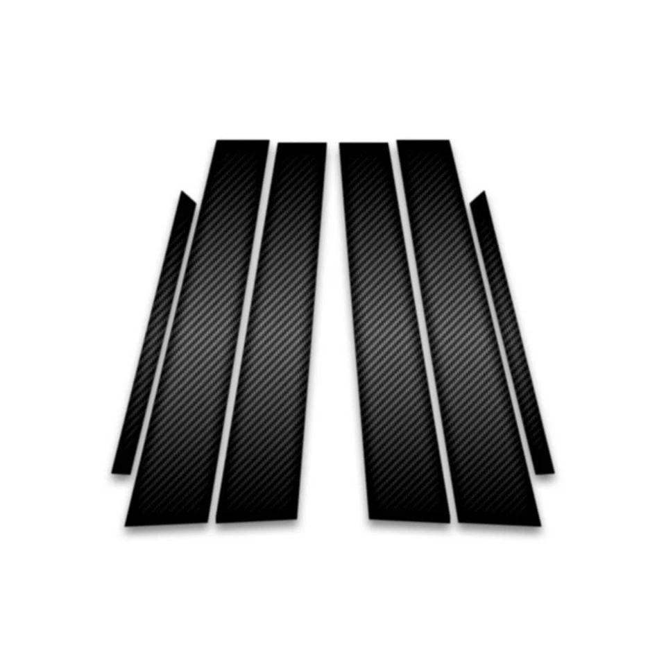 6pc Carbon Fiber Pillar Post Trim fits 2020-2023 Hyundai Venue Foto 1 de 1