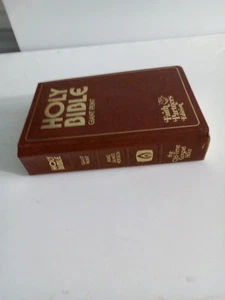 Holy Bible Giant Print KJV Old Time Gospel Hour 1976 Red Letter - Picture 1 of 24