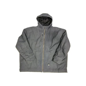 Berne Jacket Mens 4XL Brown Corduroy Collar Canvas Utility Chore Barn Thrashed - Picture 1 of 11