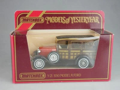 Y-21-2 1930 Ford A Woody A & J - 40969 Matchbox MoY Yesteryear - Bild 1 von 4