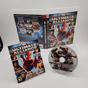 PS3 Marvel Ultimate Alliance PS3 Sony PlayStation 3 Black Label Komplett CIB - Bild 1 von 8