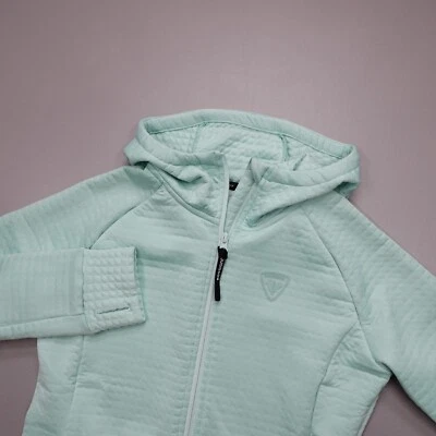 Rossignol Skpr Full-Zip Hoodie Polartec Fleece Warm Aqua Women’s Slim Fit Size M - Image 1 of 4