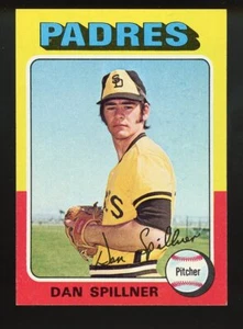 Dan Spillner 1975 Topps #222 casi nuevo o mejor - Imagen 1 de 2