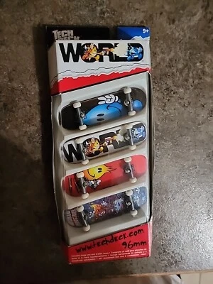 ¡¡Raro!! World Industries Tech Deck!! ¡¡NUEVO EN CAJA!! Diapasón de 96 mm vintage Spin Master!! Foto 1 de 4