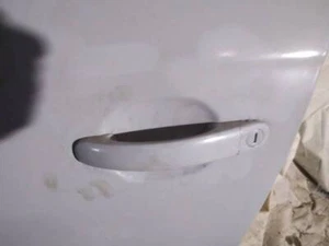 Volkswagen Jetta 2007 Door Handle Exterior, Front Left Side Used, #1831786-63 - Picture 1 of 8