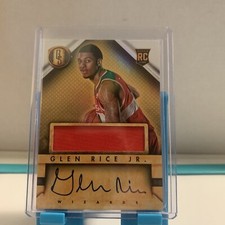 2013-14 Panini Gold Standard #234 Glen Rice Jr. Jerry Patch Auto Rookie