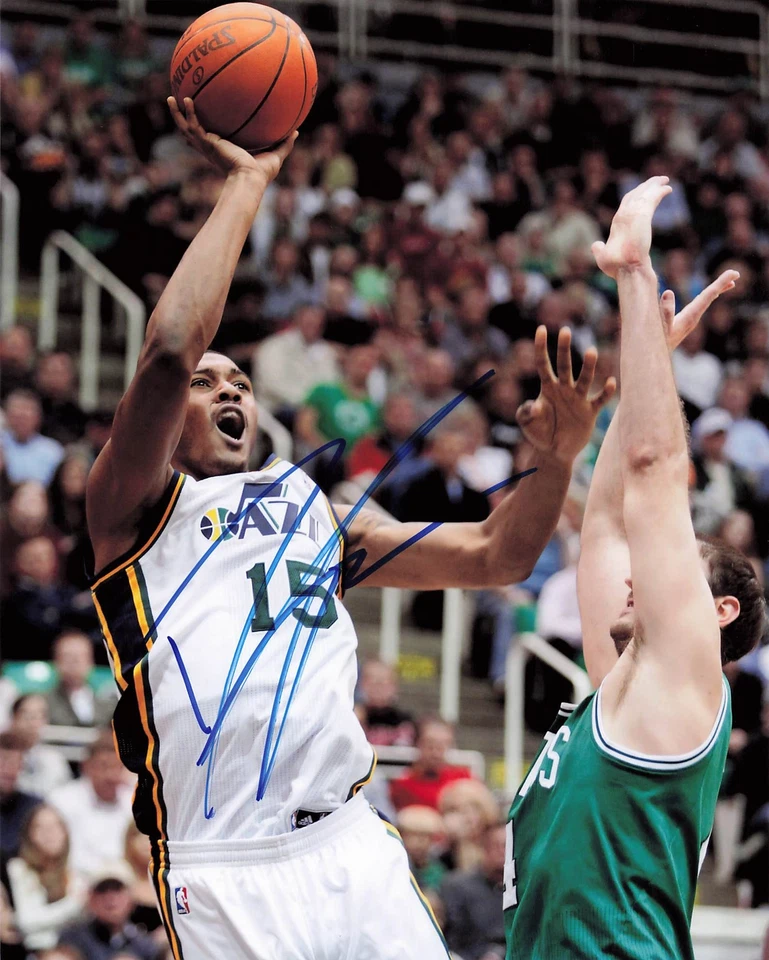 Derrick Favors Jazz Firmado Automático 8x10 *3133 Foto 1 de 1