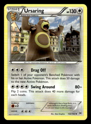 Ursaring 122/162 Breakthrough Pokémon Card 2015 NM - Image 1 of 2