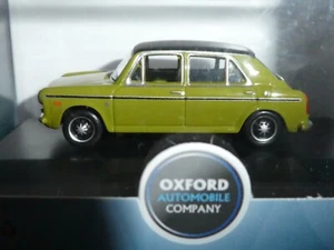 Austin 1300 GT 4 puertas en lima/techo negro nuevo Oxford escala 1:76 OO - Imagen 1 de 5