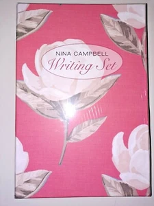 NEW IN SEALED BOX! HTF Nina Campbell Stationery Writing Set-30 Sheets, 5 Designs - Picture 1 of 2