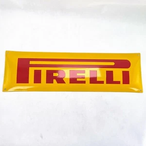 Pirelli Enamel Sign Advertising Sign Enamel Sign Enamel Sign 70 x 21 cm - Picture 1 of 5