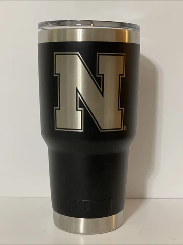 NCAA University of Nebraska - Lincoln 30 oz. Yeti Rambler Tumbler & Lid Cover