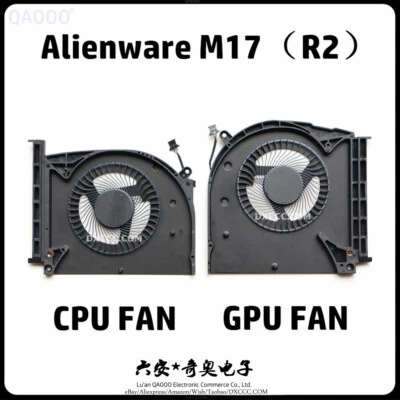 Laptop FAN For DELL Alienware M17 R2 CPU Cooling Fan GTX1650 DC5V - Image 1 of 4