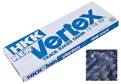 Correntes VERTEX Hkk Chain H. Kay Vertex Track Racer Chainnjs 1 2X1 8 106L ChainNjs - Imagem 1 de 2