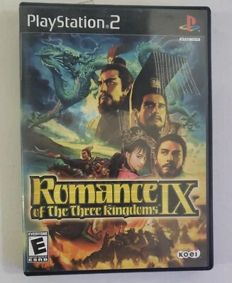Romance of the Three Kingdoms IX PlayStation 2 PS2 jogo sem manual - Imagem 1 de 3