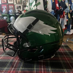 philadelphia eagles Full Size Schutt F8 Kelly Green Football Helmet Adult Med. - Picture 1 of 9