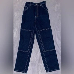 J. Galt Shanghai Women's Dark Wash High Rise Brandy Melville Jeans Size Small - Picture 1 of 5