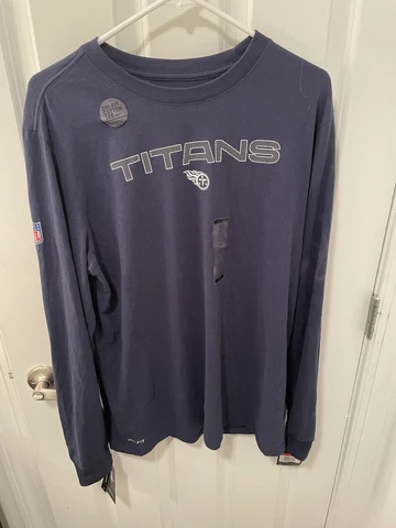 Tennessee Titans Nike Dry Long Sleeve Shirt Large Cover