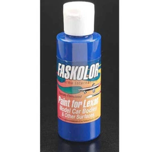 Parma 40306 Faskolor Water Based Airbrush Paint Faslucent Blue 2oz - Picture 1 of 1