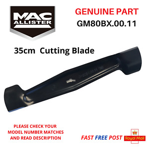 MacAllister MLMP1300 Metal Cutting Blade 35cm for Lawnmower FAST POST