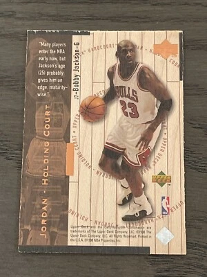 Michael Jordan Holding Court 1998 Upper Deck Bronze Bobby Jackson/230 Foto 1 de 4