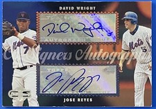 David Wright & Jose Reyes 2006 Topps Co-Signers Dual Auto Autograph #CS-37, Mets