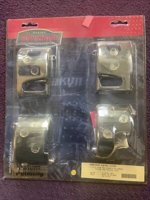 Kuryakyn 9117 Chrome Handle Bar Control Covers For Vulcan 1800 / VSTAR 650 - Image 1 of 4
