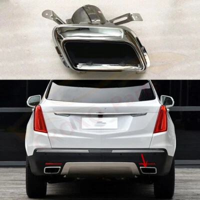 Stainless Steel Right Side Tail Exhaust Pipe Tip For Cadillac XT5 2017-2020  - Изображение 1 из 4