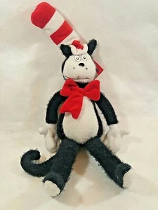 "Kohl's Cares Dr. Seuss 2003 gato con sombrero peluche animal de peluche muñeca 25" - Imagen 1 de 7