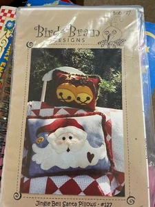 Sewing Pattern - Jingle Bell - Santa Pillows - Bird  Brain Designs - Bild 1 von 1