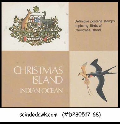 PACK PRESENTACIÓN DEFINITIVA AVES ISLA NAVIDAD OCÉANO INDIO 1982 (16V MNH) Foto 1 de 2