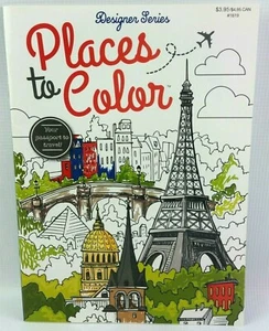 Places to Color Your Passport to Travel Adult Coloring Book  - Picture 1 of 7