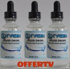 3 OXYGEN 02 LIQUID Drops 2 FL oz Dropper Stabilized Oxygen Energy Health Oxyplus