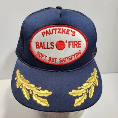 Sombrero gorra de malla de huevo revuelto suave pero satisfactorio Pautzke's Balls O'Fire de colección Foto 1 de 4