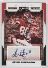 2017 Panini Playoff Signatures Hail Mary Jehu Chesson #RS-JC Rookie Auto RC