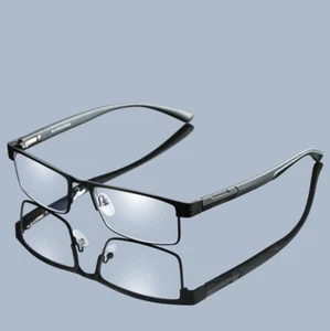 Quality Metal Reading Glasses Comfortable HD Readers Mens Womens New +1.00~+4.00 - Picture 1 of 8
