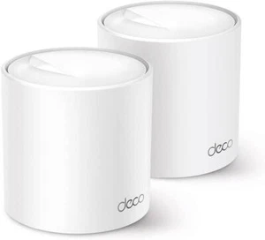 TP-Link Deco X50 Mesh WLAN Set 2 Pack Wi-Fi 6 AX3000 Dual Band Router weiß - Photo 1/2