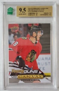 2019-20 UPPER DECK C113 Dominik Kubalik YOUNG GUNS ROOKIE CANVAS YG GEM MNT 9.5 - Picture 1 of 2
