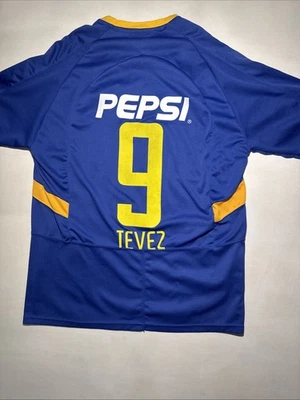 Camiseta Boca Juniors Vintage Tevez Talla XL Foto 1 de 3