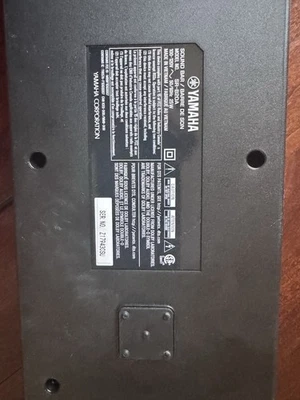 Yamaha SR-B20A 2.1 Chanel Sound Bar - Black , no remote ! 13$ on ebay or amazon - Image 1 of 2