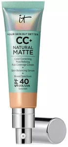 IT COSMETICS CC+ Natural Matte Cream / Serum Foundation 32 mL | NEW | SEALED | - Picture 1 of 7