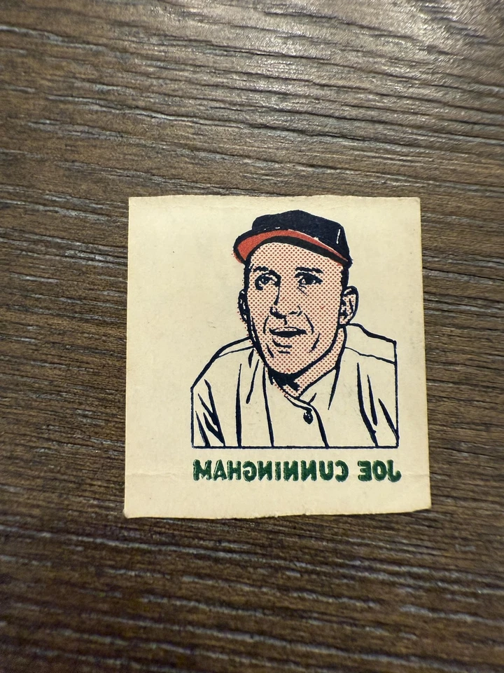 1960 Topps Tatuajes #NNO Joe Cunningham Foto 1 de 2