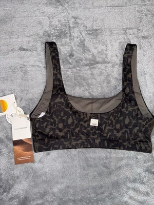 Sutiã feminino Vuori Daily tamanho pequeno manchas de cacau novo com etiquetas - Imagem 1 de 4