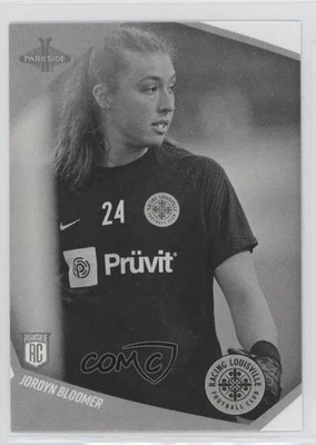 2022 Parkside NWSL Black & White Jordyn Bloomer #134 Rookie RC - Image 1 of 2