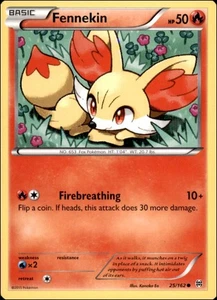 Pokemon - Fennekin #25/162 - XY - Durchbruch Common - Bild 1 von 2