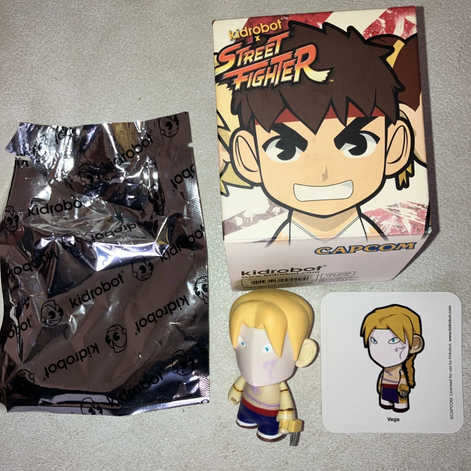 Kidrobot Street Fighter E. Honda Action Figure Toy Vinyl Capcom