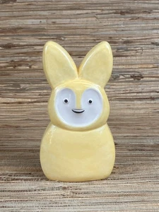 Eric October Easter Bunny Tiki Bob Tiki Mug 6" Tall Yellow Handmade New - Picture 1 of 11